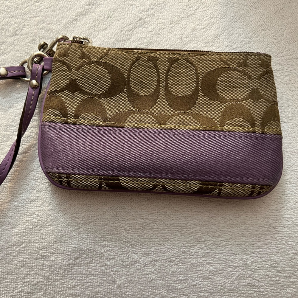 Coach wristlet